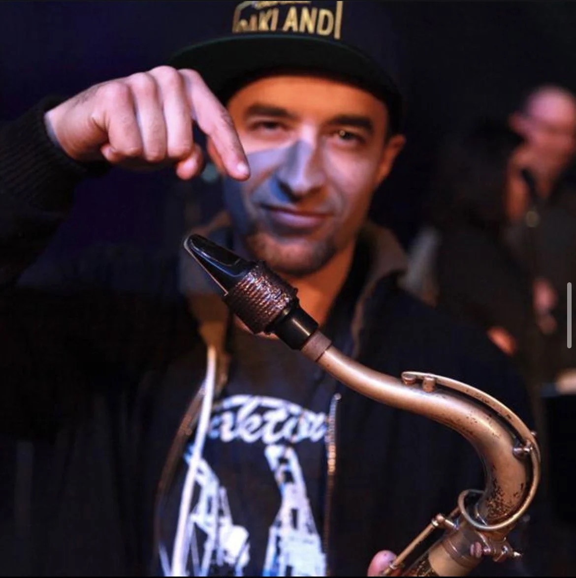 Huney Knuckles saxophone